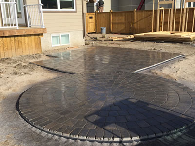brick circle